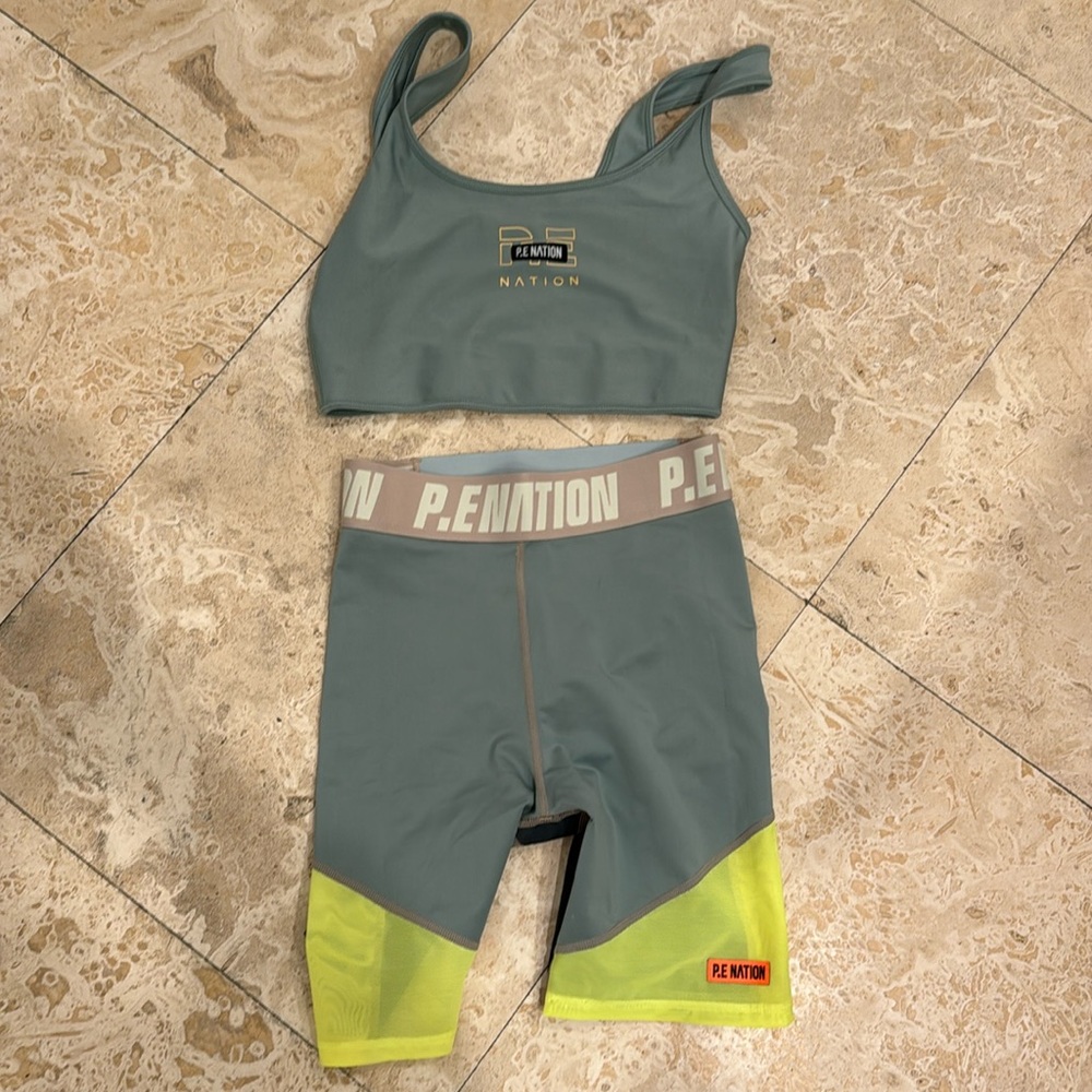 P.E Nation Short and Top